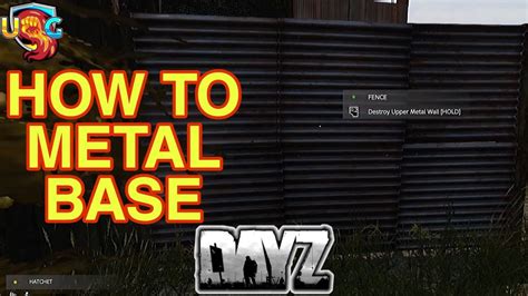 dayz how to attach sheet metal|DayZ how to make walls.